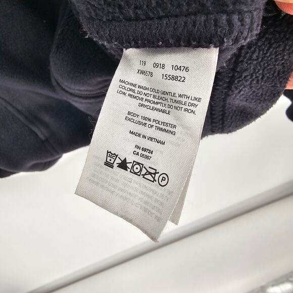 Columbia Black Benton Springs Full Zip Long Sleeve Outdoor Fleece Jacket Plus 2X - Picture 7 of 8